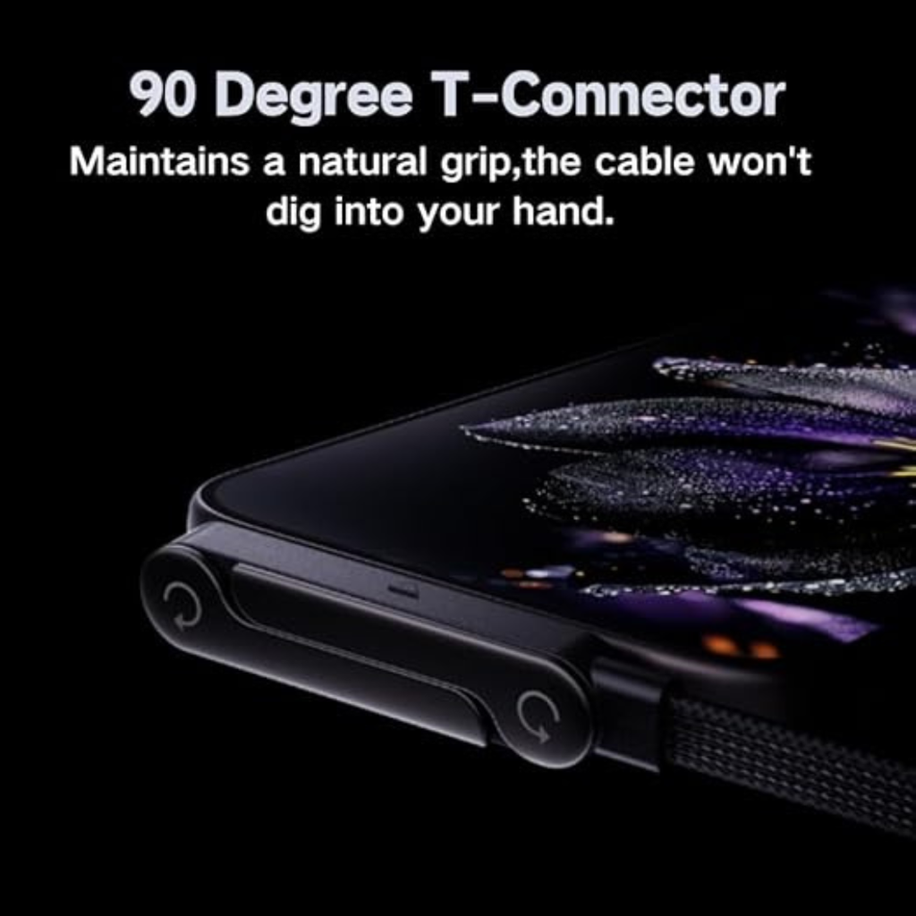 Flat Charger Cable with Stand
