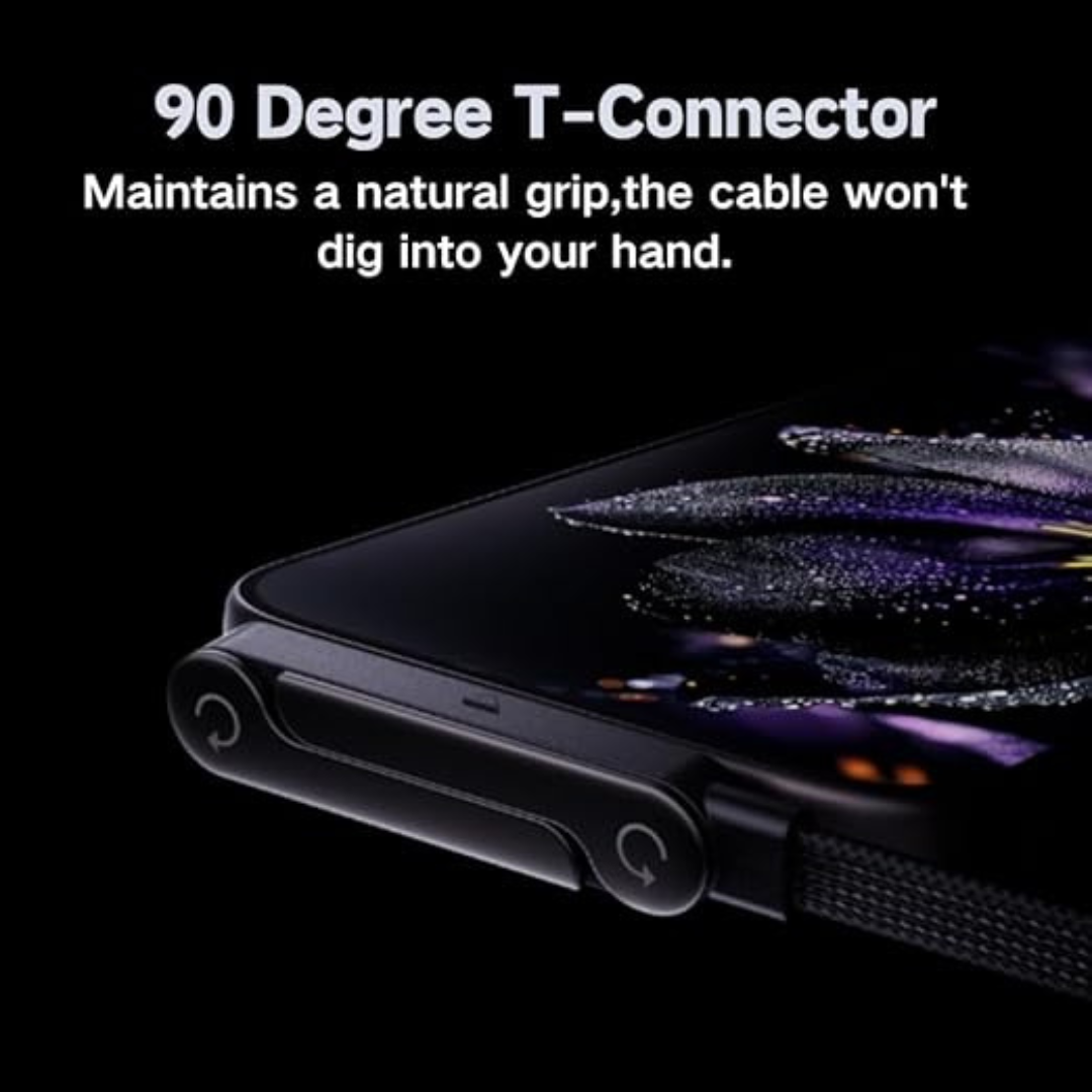 Flat Charger Cable with Stand