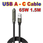 Flat Charger Cable with Stand
